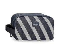 Pepe Jeans Celine Portefeuille, bandoulière, fabriqué en polyester et avec détails en cuir synthétique, bleu foncé de Joumma Bags