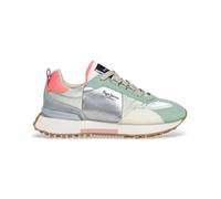 Pepe Jeans Archer Soft Trainers Vert,Argenté EU 39 Femme