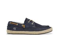 Pepe Jeans - Chaussures de Pont en Cuir - Homme - Chaussures - Bleu - Taille: 41 EU