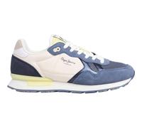 PEPE JEANS Mixte Brit Camp W Sneaker, DK Denim, 37 EU