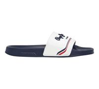 Pepe Jeans Chaussures Slider Origin M pour homme, blanc, 12 UK