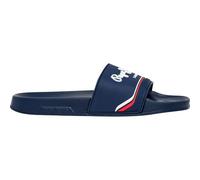 Pepe Jeans Chaussures Slider Origin M pour homme, Bleu marine, 43 EU