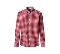 Pepe Jeans Chemise 'Capel' rouge vif / blanc, Taille XS