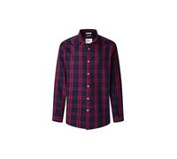 Pepe Jeans Chemise 'Conrad' marine / rouge / bourgogne, Taille L