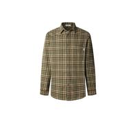 Pepe Jeans Chemise 'Crownley' marron / kaki / vert pastel, Taille XXL