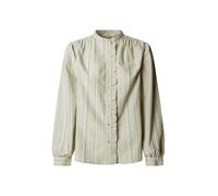 Pepe Jeans Chemisier 'Aliya' olive / blanc, Taille S