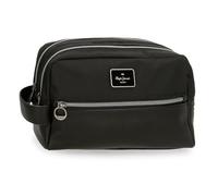 Pepe Jeans Christine Trousse Adaptable Noire 26 x 16 x 12 cm Polyester avec détails en Cuir synthétique by Joumma Bags, Noir, Talla única, Trousse Adaptable