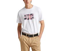 Pepe Jeans Clag Short Sleeve T-shirt Blanc M Homme