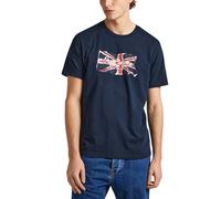 Pepe Jeans Clag T-shirt Homme, Bleu (Dulwich Blue), L