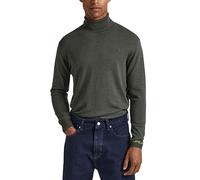 Pepe Jeans Col Roulé André Un Sweatshirt Pullover, Vert (Olive), XXL Homme