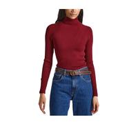 Pepe Jeans - Col roulés - Femme - Pulls - Brun - Taille: 42 FR