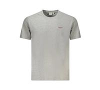 Pepe Jeans, Homme, Tops, Gris, Taille: S T-shirt Homme en Coton Gris