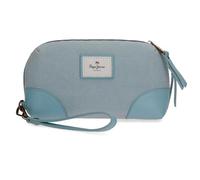 Pepe Jeans Cora Sac à main Bleu 20 x 11 x 4 cm Coton