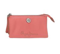 Pepe Jeans Corin Porte-Monnaie Trois Compartiments Rose 17,5 x 9,5 x 2 cm Polyester et PU by Joumma Bags, Rose, Talla única, Porte-Monnaie à Trois Compartiments