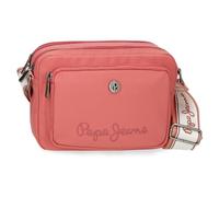 Pepe Jeans Corin Sac à bandoulière Rose 25 x 18 x 7 cm Polyester et PU by Joumma Bags, Rose, Talla única, Bandoulière