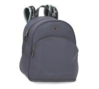 Pepe Jeans Corin Sac à Dos décontracté Gris 21 x 27,5 x 10 cm Polyester et PU 5,78 L by Joumma Bags, Gris, Talla única, Sac à Dos décontracté