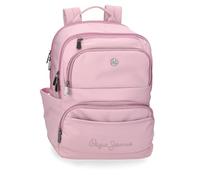 Pepe Jeans Corin Sac à dos pour ordinateur portable 15,6" Rose 29 x 40 x 14 cm Polyester et PU 18,48 L by Joumma Bags, rose, Talla única, Sac à dos pour ordinateur portable