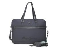 Pepe Jeans Corin Sac pour Ordinateur Portable 15,6 Pouces Gris 40 x 30 x 5 cm Polyester et PU 6 L by Joumma Bags, Gris, Talla única, Sac pour Ordinateur Portable