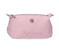 Pepe Jeans Corin Trousse de Toilette Rose 20,5 x 11,5 x 7,5 cm Polyester et PU by Joumma Bags, Rose, Talla única, Trousse de Toilette