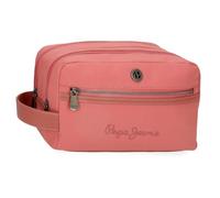 Pepe Jeans Corin Trousse de Toilette Rose 26 x 16 x 12 cm Polyester et PU by Joumma Bags, Rose, Talla única, Trousse de Toilette