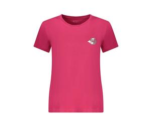 Pepe Jeans - Cotone T-Shirt - Femme - Tops - Rouge - Taille: 36 FR