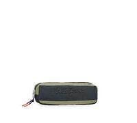 Pepe Jeans Cromwell Trousse Noir 22x7x3 cm Polyester, Noir, Talla única, Étui