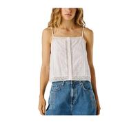 Pepe Jeans - Daola Blouse - Femme - Tops - Blanc - Taille: 42 FR