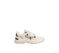 Pepe Jeans Dave Knit - Sneakers femme blanches en maille respirante 41