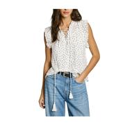 Pepe Jeans - Deb Blouse - Femme - Tops - Blanc - Taille: 36 FR