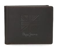 Pepe Jeans Denver Portefeuille Horizontal Bleu 11 x 8 x 1 cm Cuir by Joumma Bags
