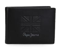 Pepe Jeans Denver Portefeuille avec Porte-Monnaie Bleu 11,5 x 8 x 1 cm Cuir by Joumma Bags