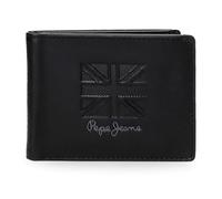 Pepe Jeans Denver Portefeuille Horizontal Bleu 11 x 8 x 1 cm Cuir by Joumma Bags