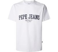 Pepe Jeans Derril Tee T-Shirt, Blanc, XL Homme