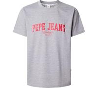 Pepe Jeans Derril Tee T-Shirt, Gris Clair, XL Homme