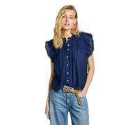 Pepe Jeans Diallo Chemise, Bleu (Bleu océan), S Femme