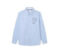 Pepe Jeans Divoll Chemise, Bleu (Bleach Blue), 16 Ans Garçon