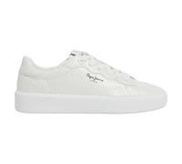 Pepe Jeans Dobbie Fenix, Baskets Femme, Blanc (Blanc), 8