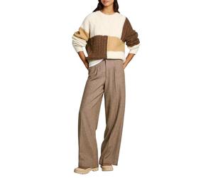 Pepe Jeans Dolly Pantalon, Marron (Beige Clair), L Femme