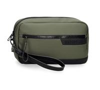 Pepe Jeans Dorking Sac à Main Vert 24,5 x 15 x 6 cm Polyester avec détails en Cuir synthétique by Joumma Bags