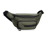 Pepe Jeans Dorking Sac Banane Vert 30 x 13 x 5 cm Polyester avec détails en Cuir synthétique by Joumma Bags