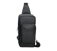 Pepe Jeans Dorking Sac bandoulière croisé Noir 16 x 31 x 5,5 cm Polyester avec détails en Cuir synthétique by Joumma Bags