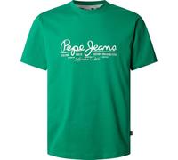 Pepe Jeans Dumas Tee T-Shirt, Vert (Vert Pop), XXL Homme