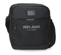 Pepe Jeans Durham Sac bandoulière croisé noir 16 x 31 x 5,5 cm Polyester by Joumma Bags