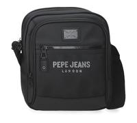 Pepe Jeans Durham Sac Banane Noir 25 x 15 x 2,5 cm Polyester by Joumma Bags
