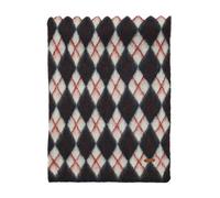 Pepe Jeans - Écharpe à Motif Diamant en Blanc- Rouge et Marine - Femme - Accessoires - Multicolore - Taille: ONE Size