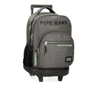 Pepe Jeans Edmon Sac à dos pour ordinateur portable 15,6" Compact Gris 32 x 43 x 21 cm Polyester par Joumma Bags