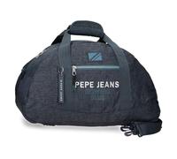 Pepe Jeans Edmon Sac de Voyage Bleu 50 x 27 x 20 cm Polyester 27 L by Joumma Bags, Bleu, Sac de Voyage