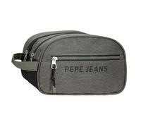 Pepe Jeans Edmon Trousse Adaptable Grise 26 x 16 x 10 cm Polyester by Joumma Bags