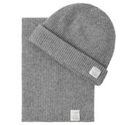 Pepe Jeans Edward Set Écharpe pour homme Gris foncé chiné Taille unique, Gris foncé chiné, taille unique