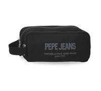 Pepe Jeans Edward Trousse Triple Noir 22x10x9 cm Polyester by Joumma Bags